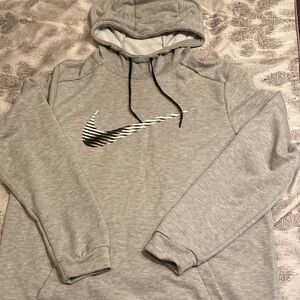 NWT Nike Gray Dri-Fit Hoodie
